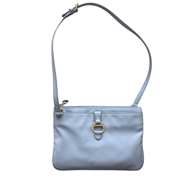 Lauren Ralph Lauren Light Blue Shoulder Bag - Picture 2 of 16